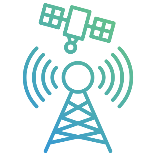 Telecommunication Generic gradient outline icon