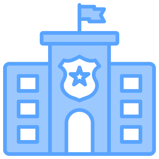 polizeistation Generic color lineal-color icon