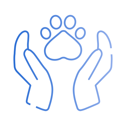 動物の世話 Generic gradient outline icon