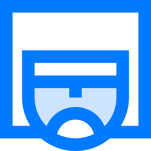 avatar Vitaliy Gorbachev Blue Ícone