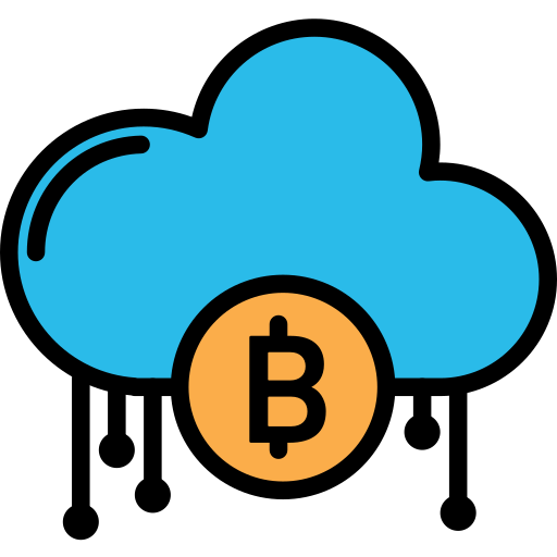 Bitcoin Darius Dan Lineal Color icon