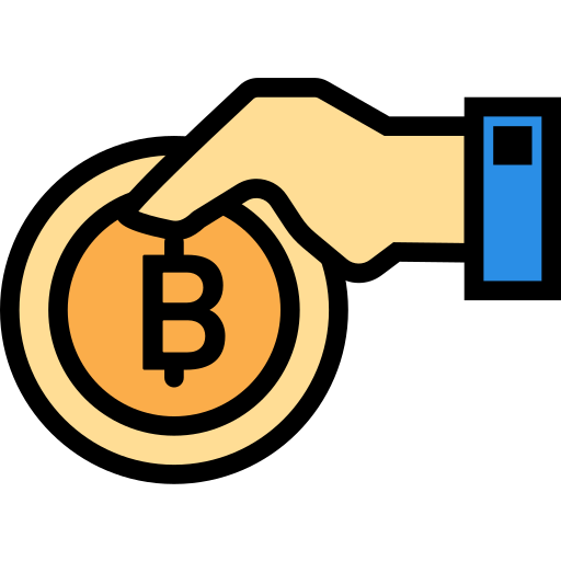 bitcoin Darius Dan Lineal Color icon