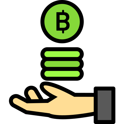 bitcoin Darius Dan Lineal Color icono