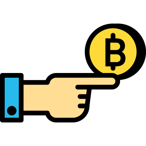 bitcoin Darius Dan Lineal Color icon