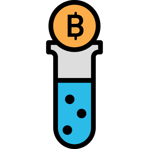 bitcoin Darius Dan Lineal Color icono