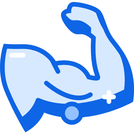Muscle Darius Dan Blue icon