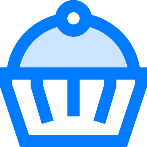 cupcake Vitaliy Gorbachev Blue icon