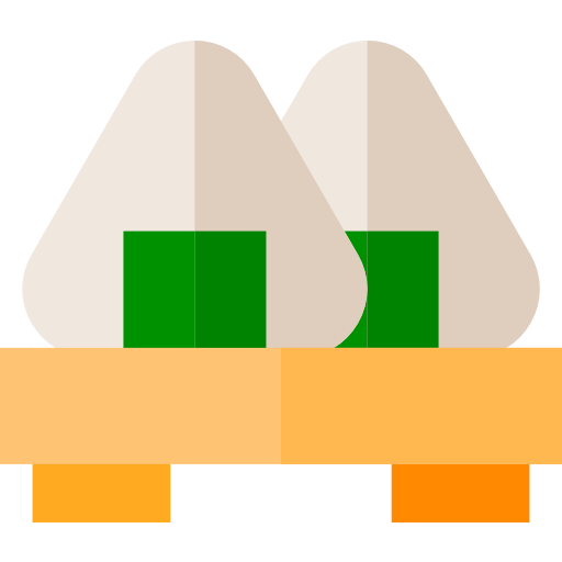 onigiri Basic Straight Flat icono