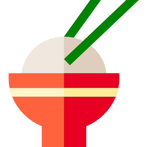 Чаша для риса Basic Straight Flat иконка