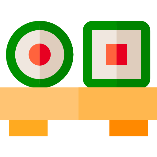 sushi Basic Straight Flat icon