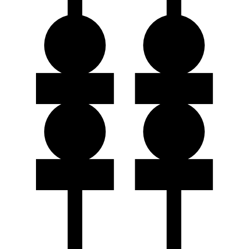 yakitori Basic Straight Filled icono