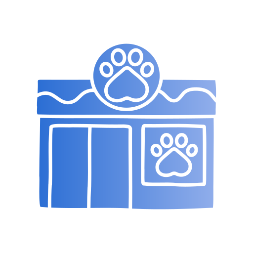Pet shop Generic gradient fill icon