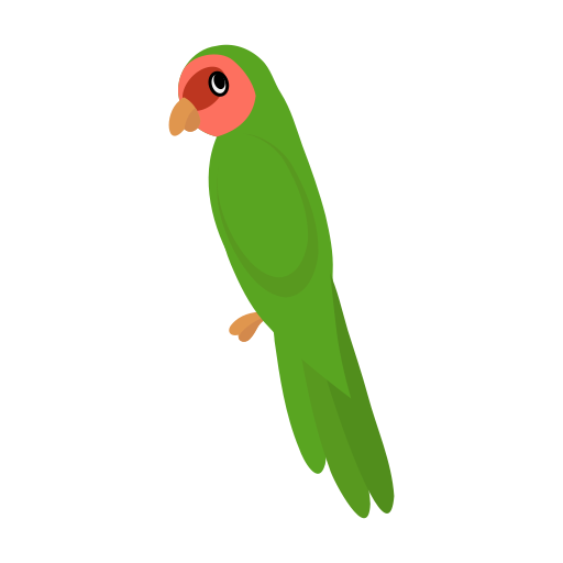 papagaio Generic color fill Ícone