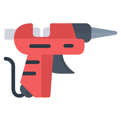 Glue gun Generic color fill icon