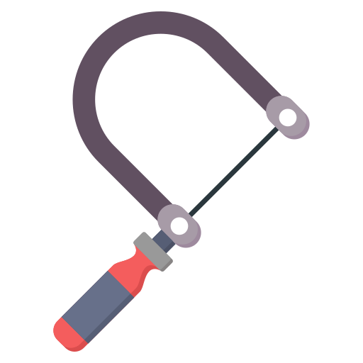 Coping saw Generic color fill icon