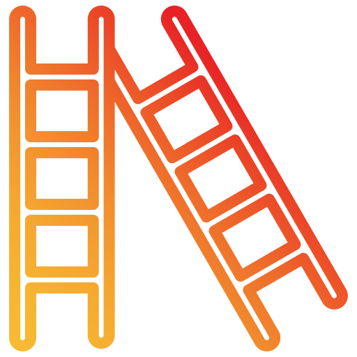 Лестницы Generic gradient outline иконка