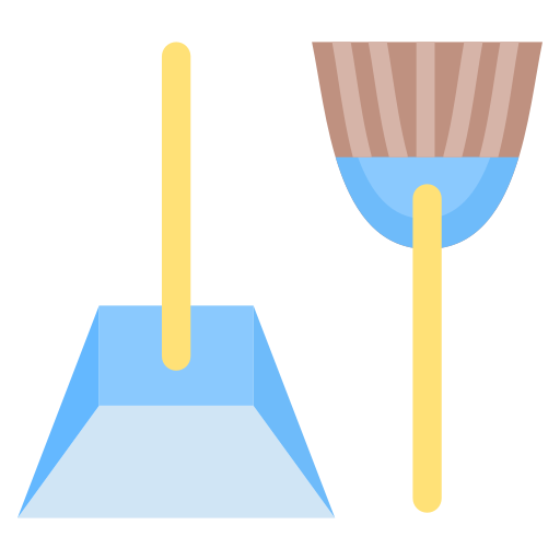 limpiador de polvo Generic color fill icono