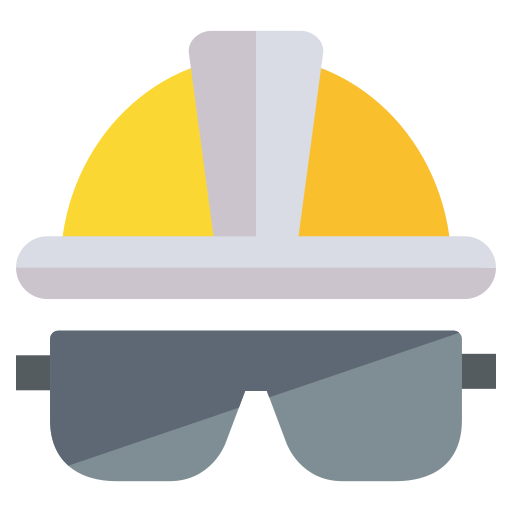 Safety helmet Generic color fill icon