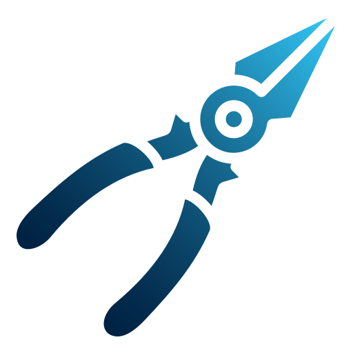 Pliers Generic gradient fill icon
