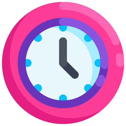 Clock Generic color fill icon