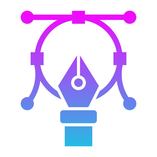 삽화 Generic gradient fill icon