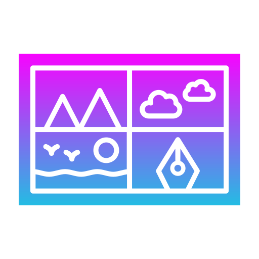 Storyboard Generic gradient fill icon