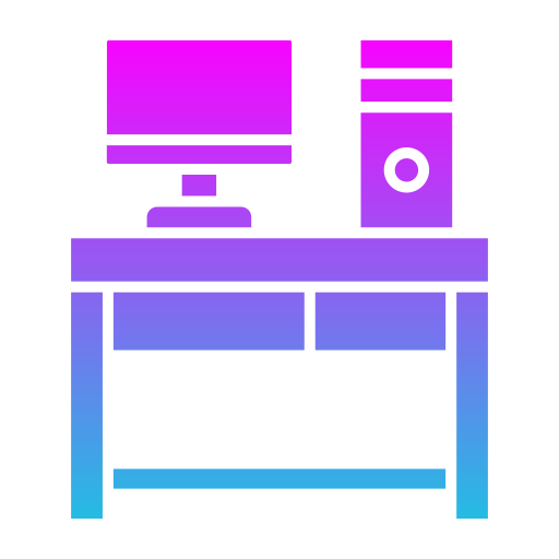 area di lavoro Generic gradient fill icona