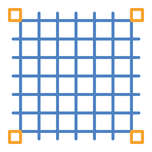 grille Generic color outline Icône