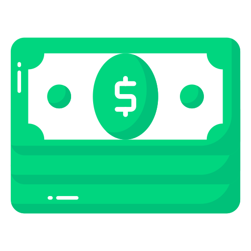 Currency note Generic color fill icon