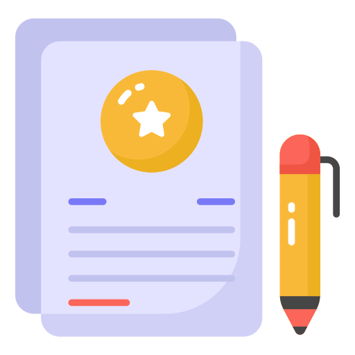 Contract agreement Generic color fill icon