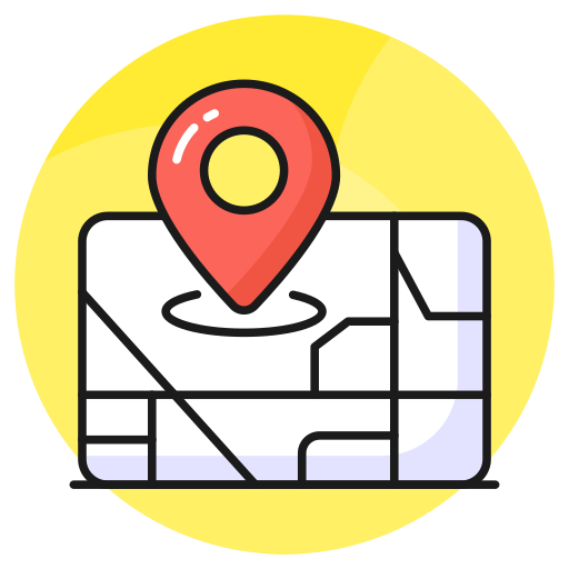 mapa y ubicación Generic color lineal-color icono