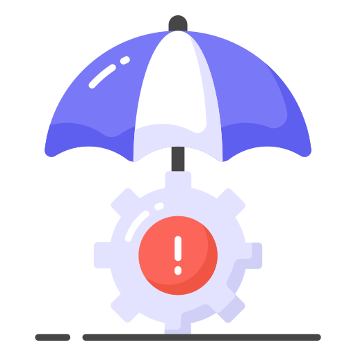 zarządzanie ryzykiem Generic color fill ikona