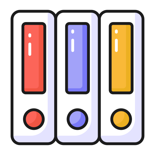 파일 폴더 Generic color lineal-color icon