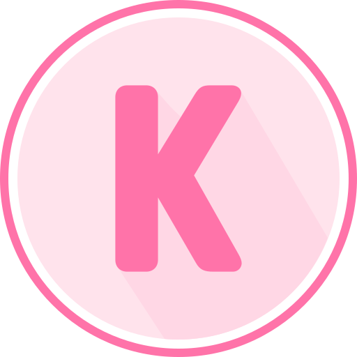 文字k Generic color lineal-color icon