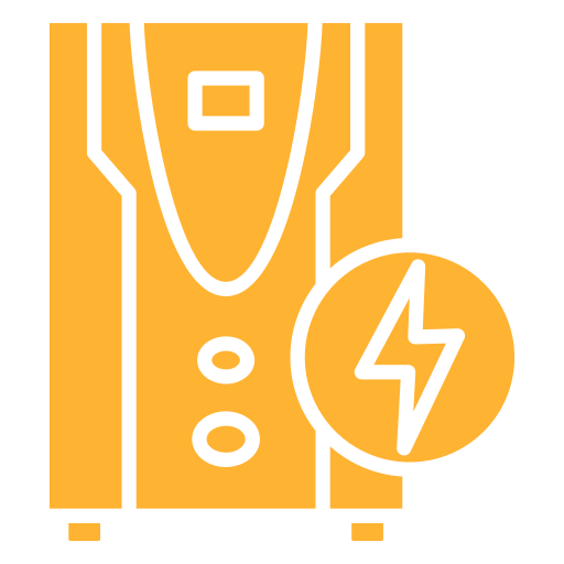 Uninterrupted power supply Generic color fill icon