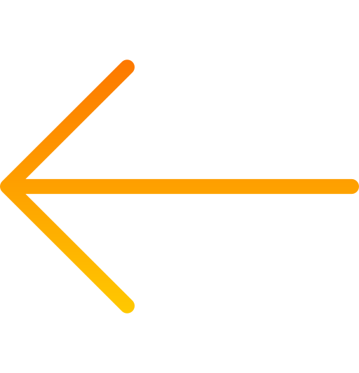 flecha izquierda Generic gradient fill icono