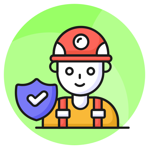 職場の安全 Generic color lineal-color icon