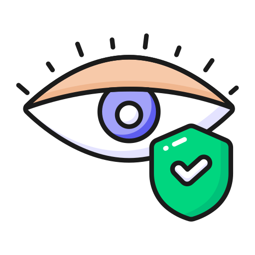 Eye insurance Generic color lineal-color icon