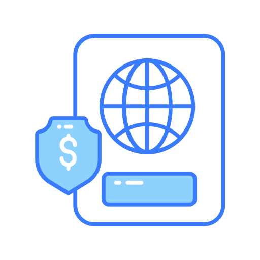 passaporto Generic color lineal-color icona