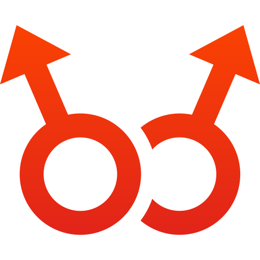 ゲイ Generic gradient outline icon
