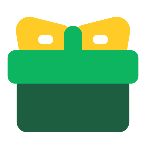 Giftbox Generic color fill icon