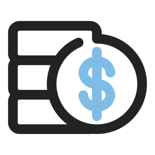 Coin Generic color outline icon
