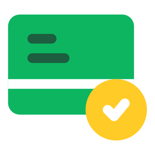cheque de pago Generic color fill icono