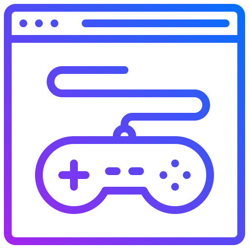 ゲーム Generic gradient outline icon