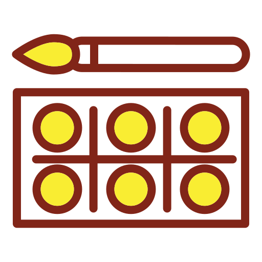 akwarele Generic color lineal-color ikona
