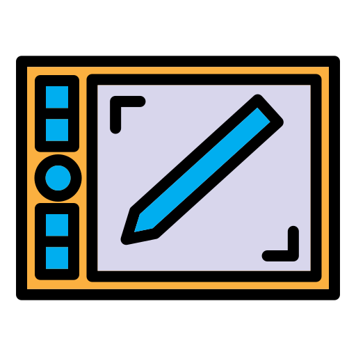 ペンタブレット Generic color lineal-color icon