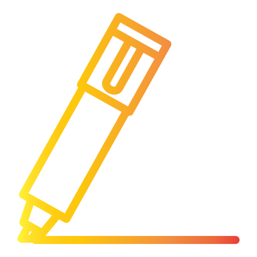 Drawing pen Generic gradient outline icon