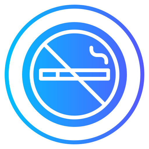 rook niet Generic gradient fill icoon
