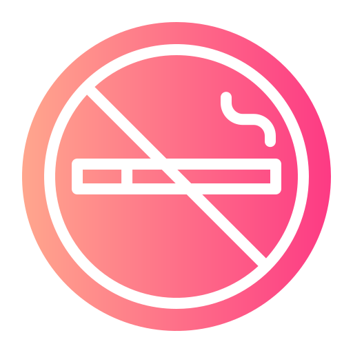 喫煙しないでください Generic gradient fill icon