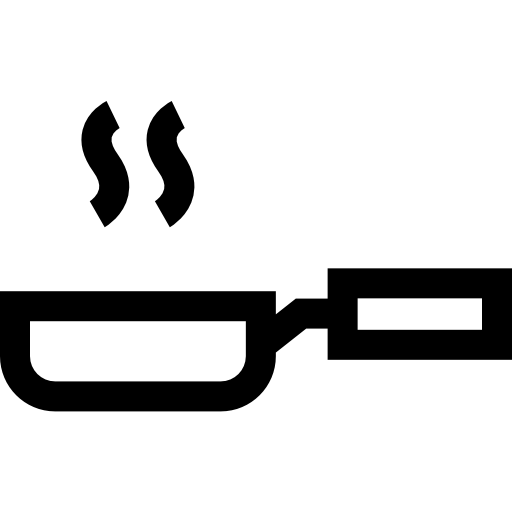 프라이팬 Basic Straight Lineal icon